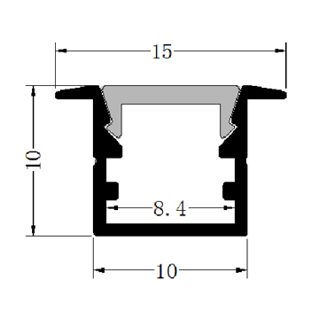 recessed led channel lighting
